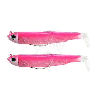 Combo Duplo Fiiish Black Minnow 70 Nº1 Shore 3g Fluo Pink | Nauticmar