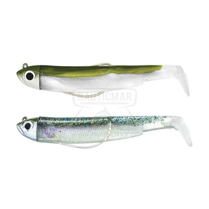 Combo Duplo Fiiish Black Minnow 70 Nº1 Shore 3g Khaki/Ghost Minnow | Nauticmar