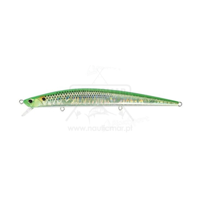 Amostra Duo Tide Minnow Slim 175 Flyer Inakko Lime Chart | Nauticmar