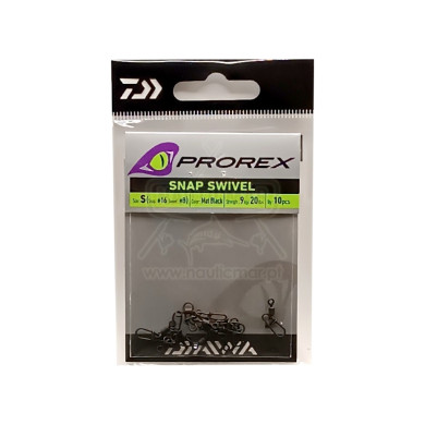 Destorcedor Daiwa Prorex Snap Swivel 9kg S | Nauticmar