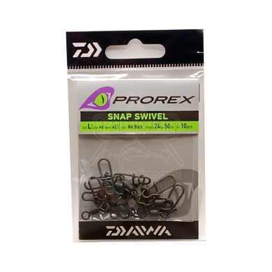 Destorcedor Daiwa Prorex Snap Swivel 24kg L | Nauticmar