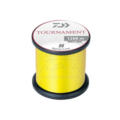 Linha Daiwa Tournament 0.16mm 1200m Yellow | Nauticmar
