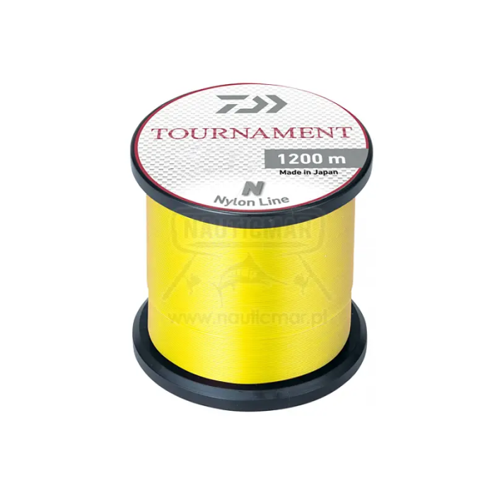 Linha Daiwa Tournament 0.16mm 1200m Yellow | Nauticmar