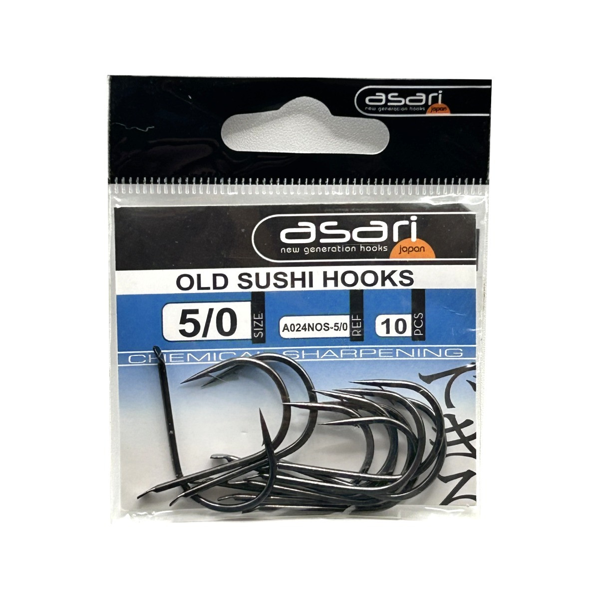 Anzóis Asari Old Sushi Nº5/0 10un | Nauticmar