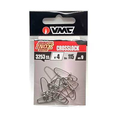 Clip VMC 3253SS Nº4 115lb 9un | Nauticmar