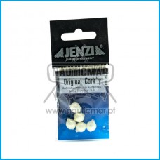 Flutuador em Cortiça Jenzi 8mm Branco Holográfico