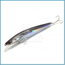 Amostra Akami Brisk 120mm 18g Cor Silver Black Amostra Akami Brisk 120mm 18g Cor Silver Black