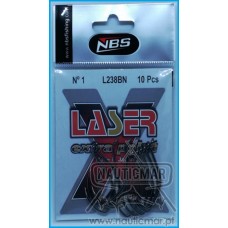 ANZOL NBS LASER EXTRA POINT L238BN nº1 10un