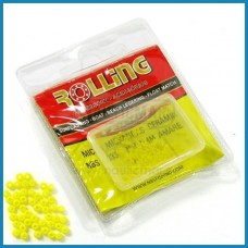 Micro Missangas NBS Cerâmica 1mm 100un Cor:Amarelo