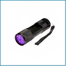 Lanterna 9 Leds Ultra Violeta