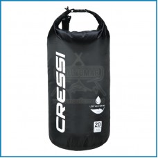 Bolsa Cressi Dry PVC Negra 20 Litros