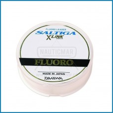 Linha Daiwa Saltiga X’ Link Fluorocarbon Leader 0.260mm 30m