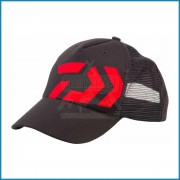 Boné Daiwa Preto-Vermelho