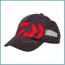 Boné Daiwa Preto-Vermelho