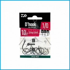 Anzol Daiwa D'Hook Drop Shot nº1/0 10un