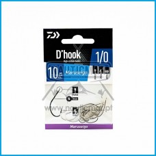 Anzol Daiwa D'Hook Maruseigo nº1/0 10un