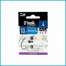 Anzol Daiwa D'Hook Maruseigo nº4 10un