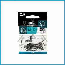 Anzol Daiwa D'Hook Surf nº2/0 1'0un