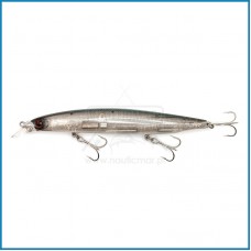 Amostra Daiwa Shoreline Shiner-Z Vertice R 140S 28,5g Glass Equille (NOVIDADE DAIWA 2025)