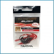 Anzol Daiwa Tournament Hook Surf SaqSas Chinu Ring nº1/0 8un