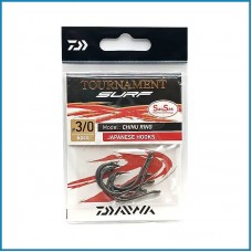 Anzol Daiwa Tournament SaqSas Chinu Ring nº3/0 6un