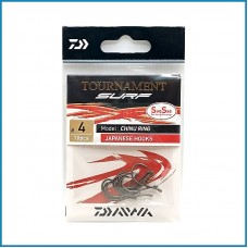 Anzol Daiwa Tournament Hook Surf SaqSas Chinu Ring nº4 10un