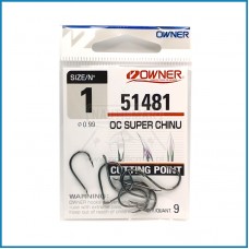 Anzol Owner 51481 Cut Super Chinu nº1 9un