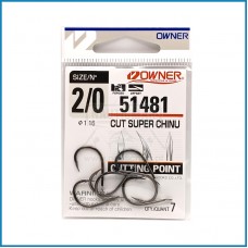 Anzol Owner 51481 Cut Super Chinu nº2/0 7un