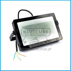 Projector LED 50W 6500K Preto Glass IP65 220V