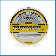 Linha Asso Tapered Shock Leader 0.16mm-0.45mm 5pcs