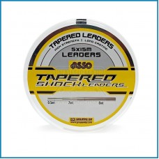 Linha Asso Tapered Shock Leader 0.16mm-0.45mm X15pcs