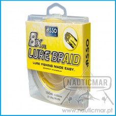 Multifilamento Asso L Braid 8B Amarelo 0.28mm 150m