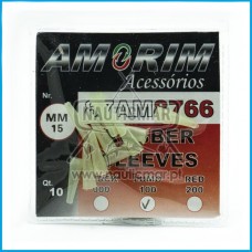 SLEEVES AMORIM RUBBER LUMINOSOS 15mm