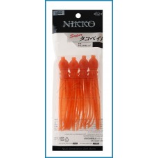 Polvo de Vinil Nikko 11,4cm UV Laranja 4un