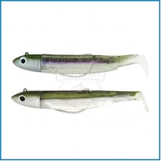 Combo Duplo Fiiish Black Minnow 90 Nº2 – Offshore 10g - Khaki / Ghost Minnow