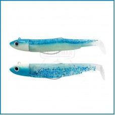 Combo Duplo Fiiish Black Minnow 90 Nº2 – Offshore 10g - Blue Glow / Shiny Blue