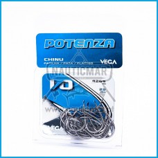 Anzois Vega Potenza Chinu Patilha 4269BN nº1/0 25u