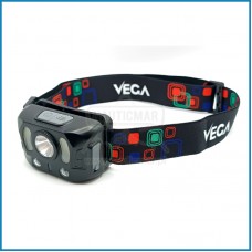 Lanterna de Cabeça Vega Sensor 400 Recarregável