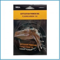 Montagem Vega Cuttlefish Power Rig Fluorocarbon 150