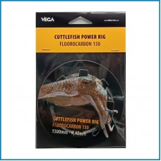 Montagem Vega Cuttlefish Power Rig Fluorocarbon 150