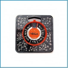Caixa de Chumbo Fendido sortido (0.4 a 2gr) 140gr