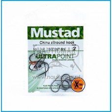 Anzois Mustad Chinu AllRound Ref.10001NP BN Nº2