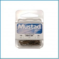 ANZOIS MUSTAD ROUND REF.39853 BR nº1/0 CX25