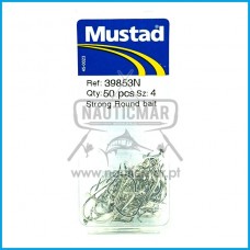 ANZOIS MUSTAD ROUND REF.39853 NI nº4 CX50