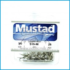Anzóis Mustad Crystal Ref.515 NI nº3/0 Cx25
