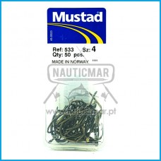 ANZOIS MUSTAD ROUND REF.533 BR nº4 CX50