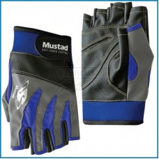 Luvas Mustad Half Finger Tam.XL