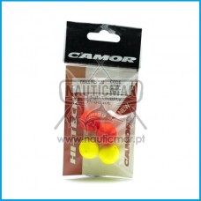 BOLAS FLUTUADORAS CAMOR 2 RED + 2 YELLOW