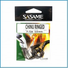 Anzois Sasame F-724 Chinu Ringed Black nº1