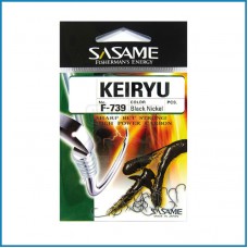 Anzois Sasame F-739 Keiryu Black nº2